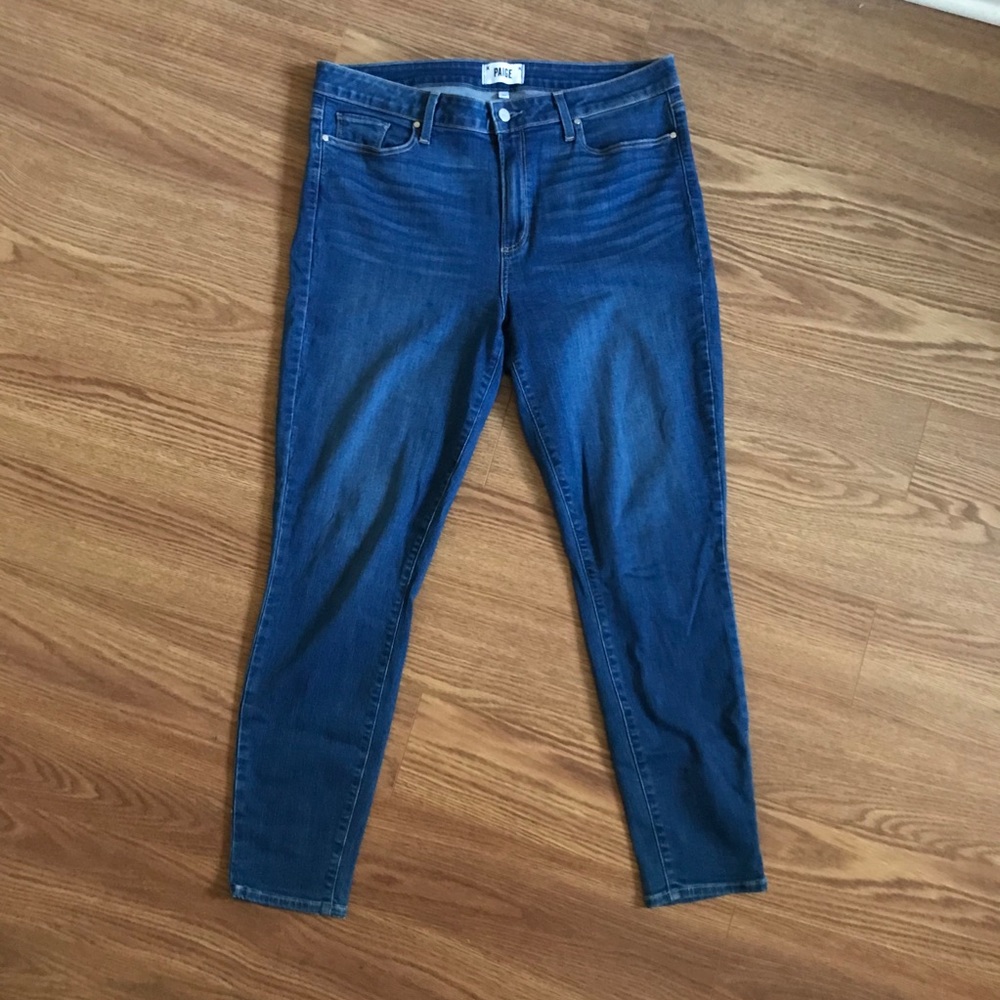 Paige Hoxton High-Rise Skinny Jeans